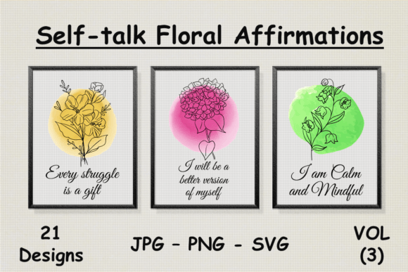 21 Floral Motivational Quotes Artworks: Graphics and Crafts Review