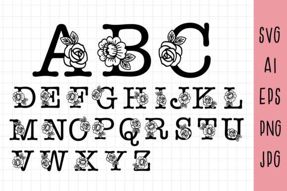26 Floral Capital Alphabet Svg: A Review for Modern Graphics and Illustrations