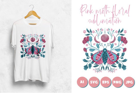Blue Moth Floral Sublimation Review