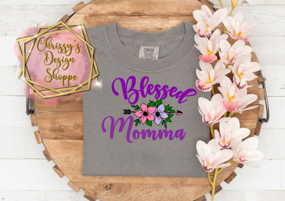 Floral Blessed Momma Graphics and Crafts Review