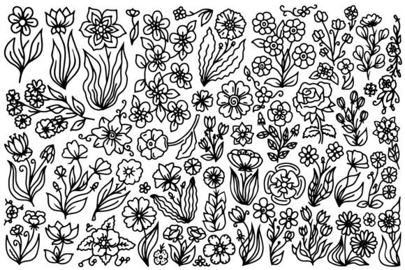 Line Art Floral Set Review